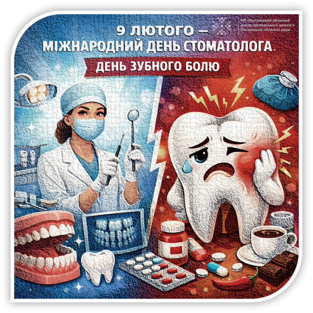 9 лютого Зубний біль