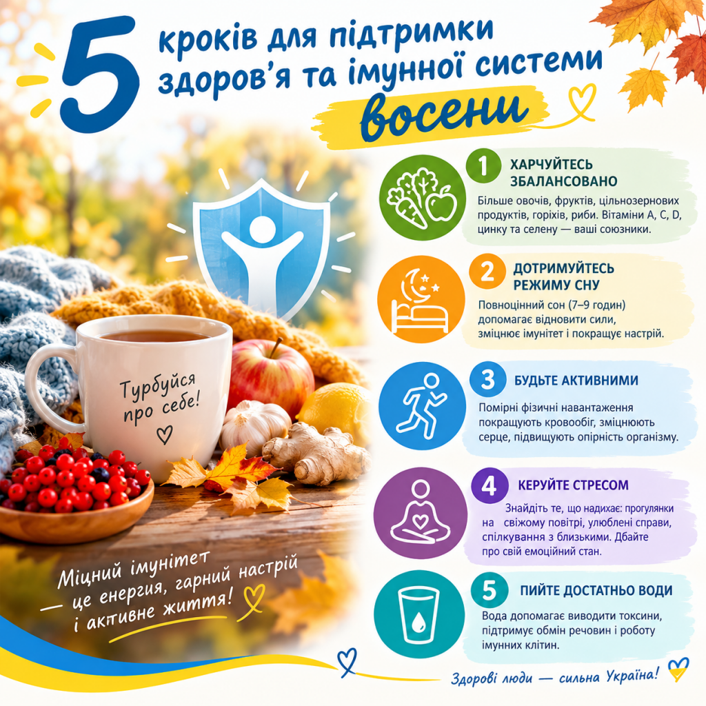 + 17.09.2026 5 кроків восени